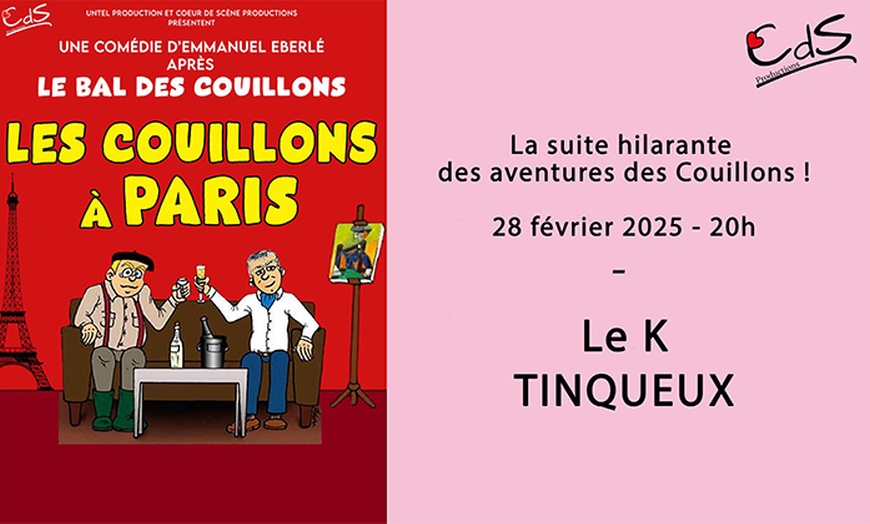 Image 1: "Les Couillons à Paris"