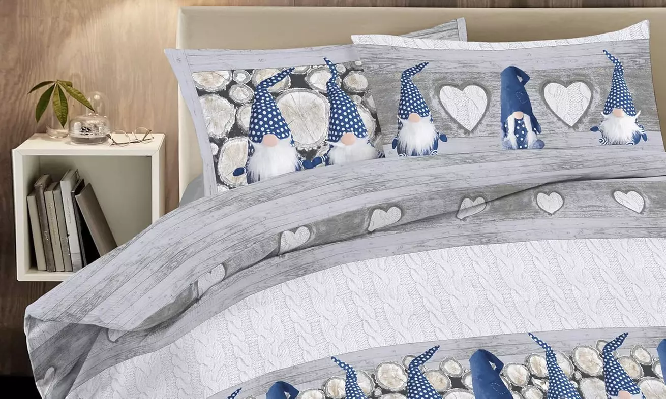 Baumwoll-Bettwäsche-Set