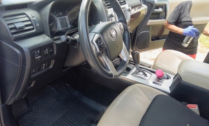 Image 5: Deep Interior Car Cleaning with Optional Scent Bomb for a Fresh Finish
