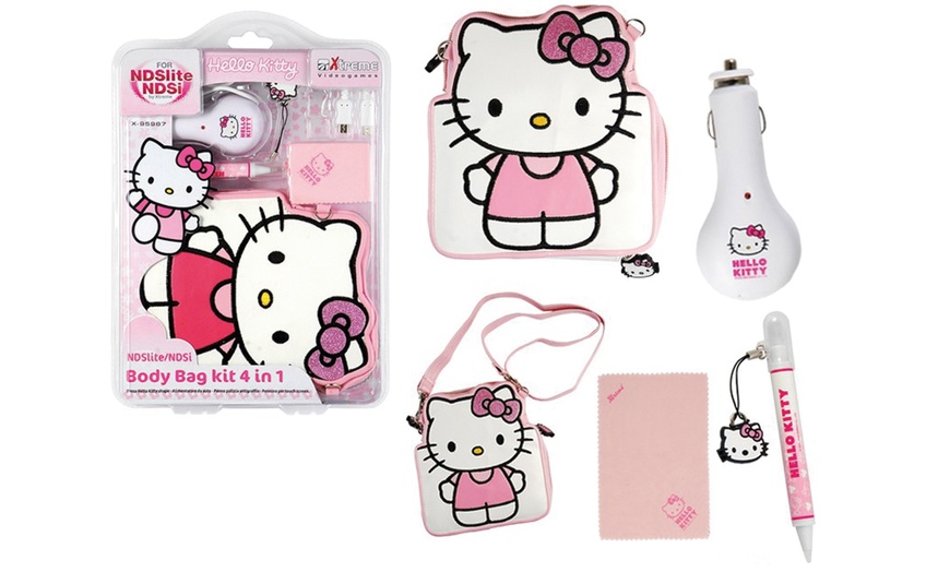 Image 1: Kit 4 in 1 Hello Kitty per Nintendo