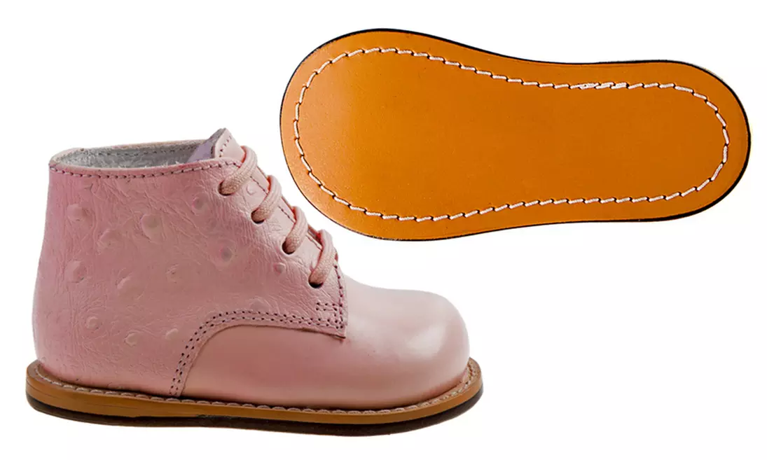 Josmo 8190 Smooth Ostrich Baby Walking Shoes - Second Medium