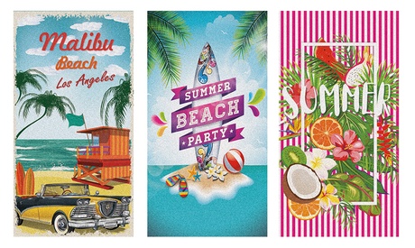 Telo mare stampato disponibile in varie fantasie