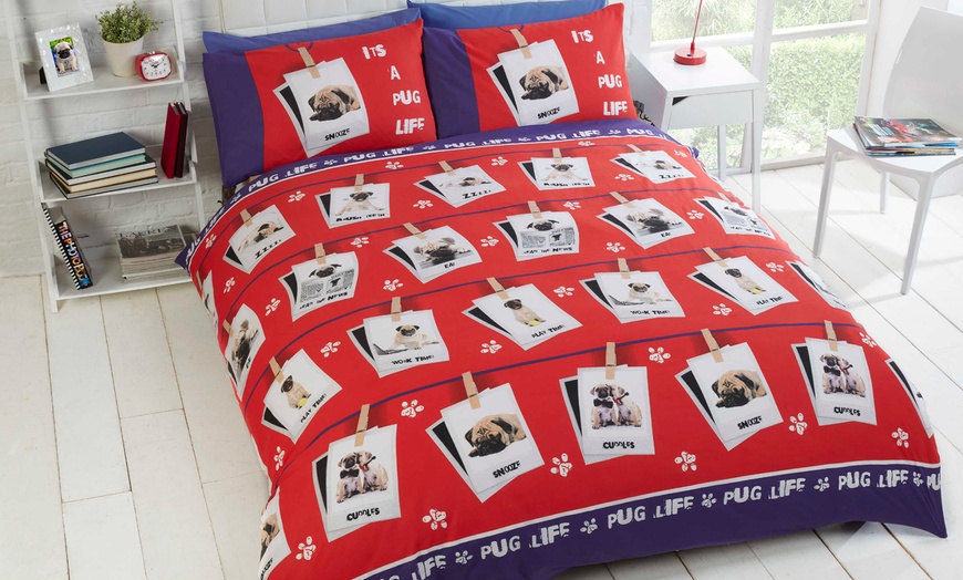 Image 10: Rapport Home Easy Care Duvet Set