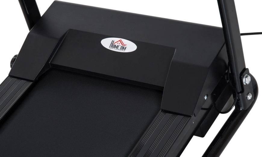 Image 5: HomCom Foldable Treadmill