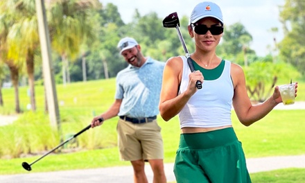 For One Person: Park Golf - Recreational Golf 18 Holes - 1 Club Park Golf