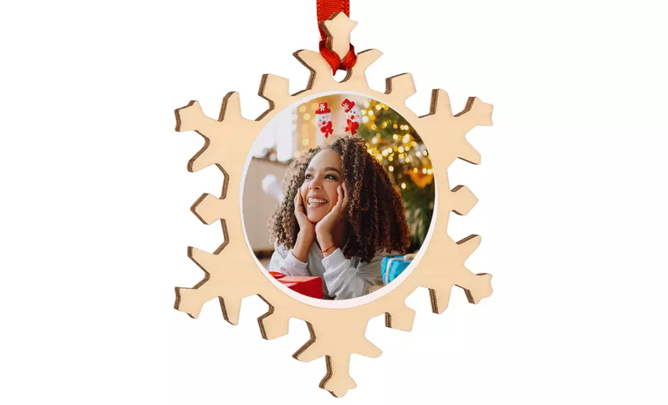 Personalized Photo Christmas Ornaments - Up to 32% Off