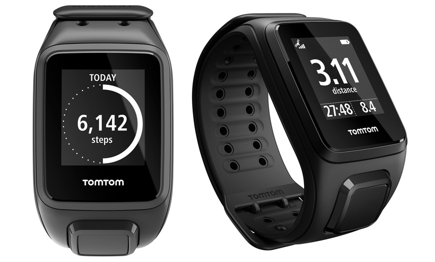 Image 1: TomTom Spark GPS Fitness Watch