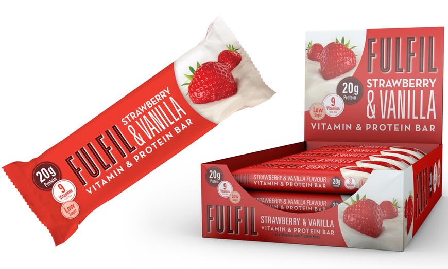 Image 2: 15 Fulfil Vitamin Protein Bars