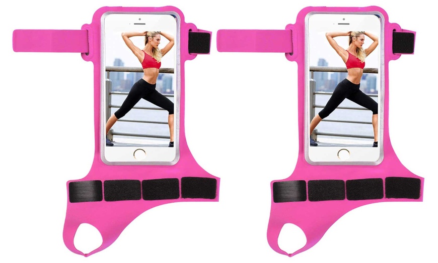 Image 4: Sport Wrist Phone Holder