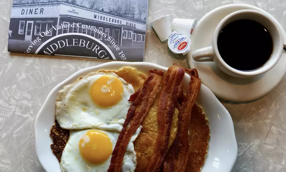 American Food and Drink for Dine-In or Takeout at Middleburgh Diner (Up to 20% Off). Two Options Available. - Second Medium