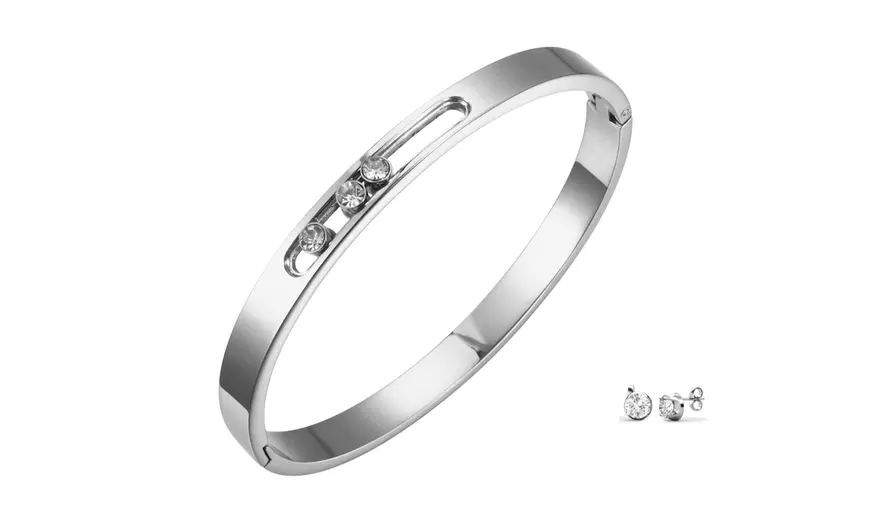 Image 4: Sieradenset gemaakt met Swarovski®-kristallen