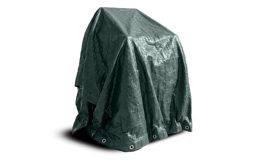 Image 11: Housse de protection pour barbecue, mobilier de jardin ou parasol