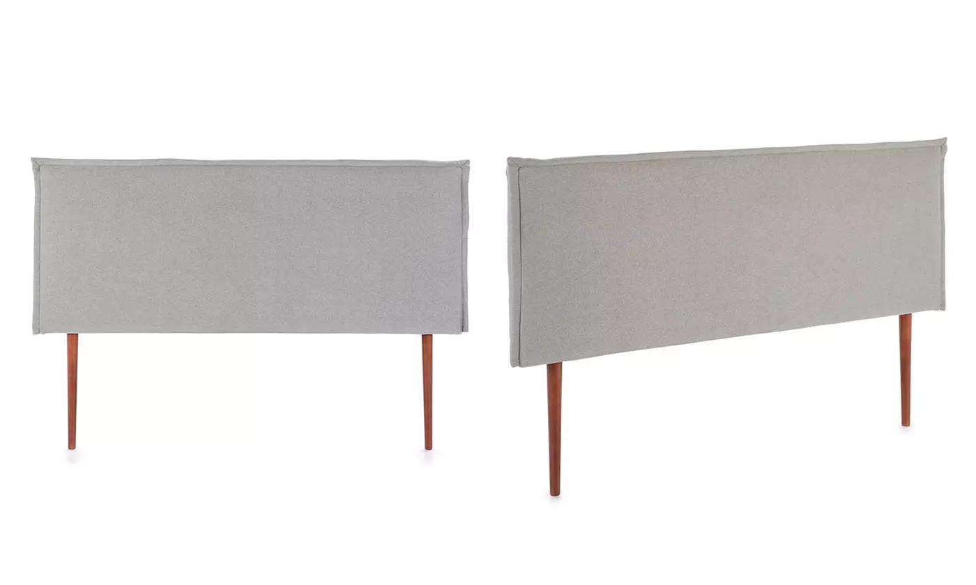 Têtes de lit rembourrées avec pieds style nordique, modèle Berlin, livraison offerte - Image 3