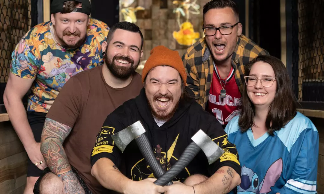 60-Minute Axe Throwing Session with Digital Interactive Board for 2-10