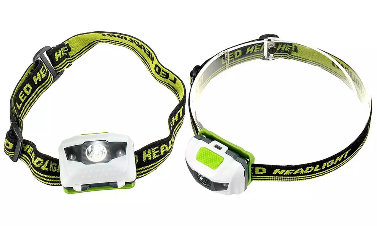 1x oder 2x Wasserabweisende LED-Kopfleuchte inkl. Versand - Primary Image