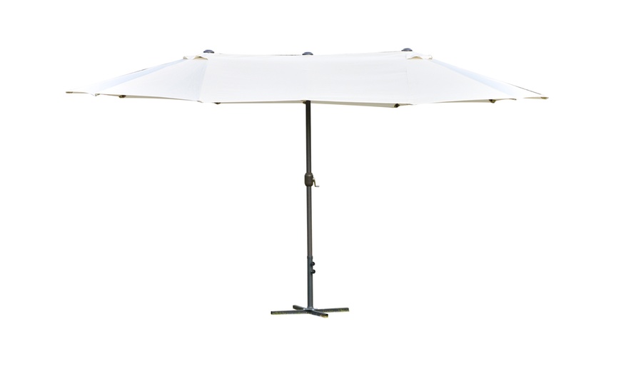 Image 7: Outsunny 4.6m Parasol