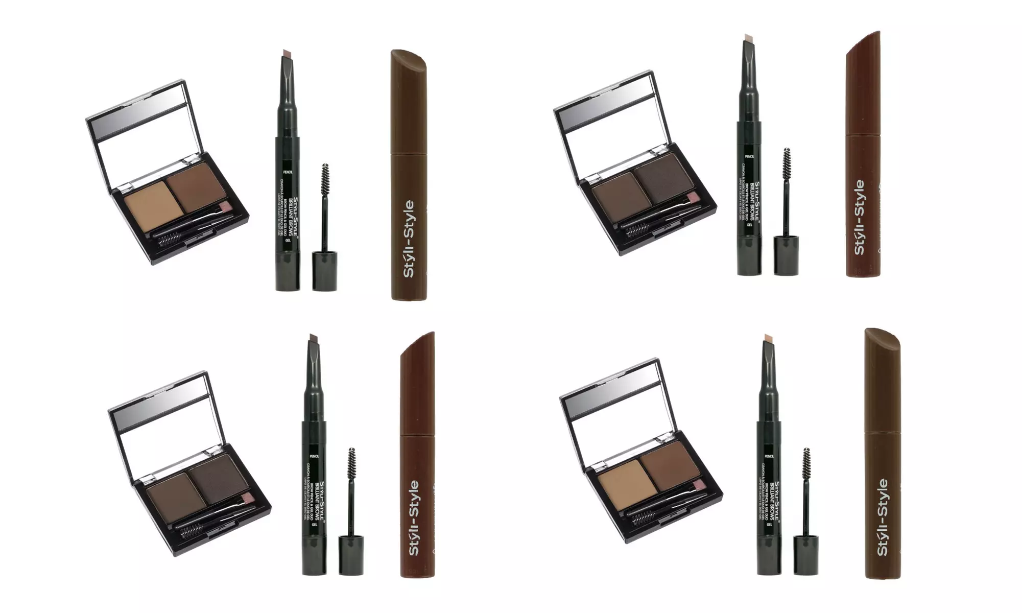 Styli Style Brilliant Brow Kit (3-Piece) - Primary Image