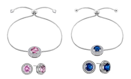 1 o 2 set con orecchini e collana da donna, disponibili in 2 colori