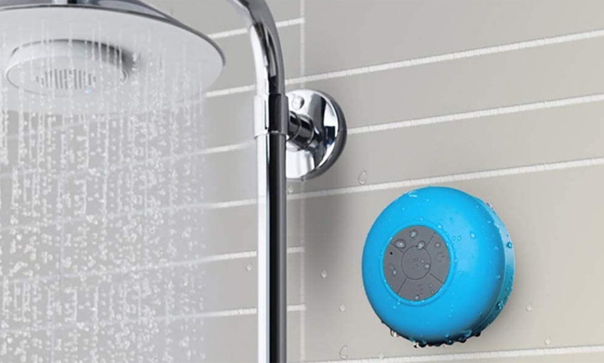 Image 3: Water Resistant Bluetooth Speaker