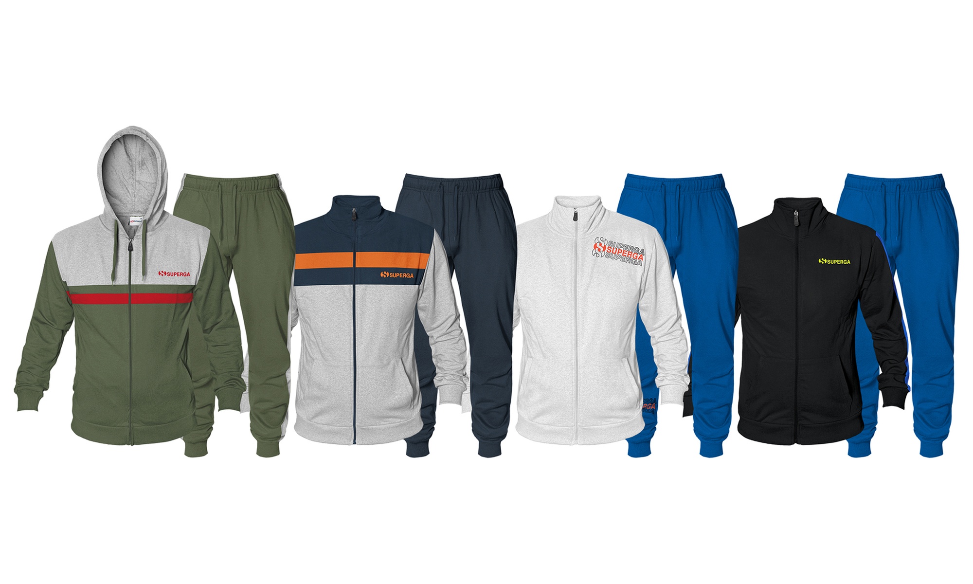 Tuta da uomo in cotone Superga