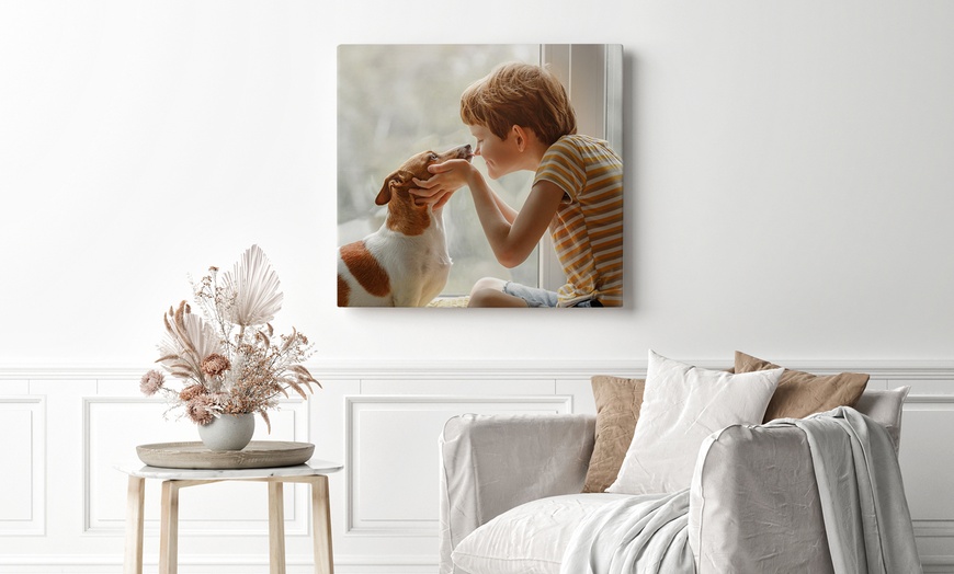 Image 7: Personalised Canvas Print in Various Sizes from Custom Koala