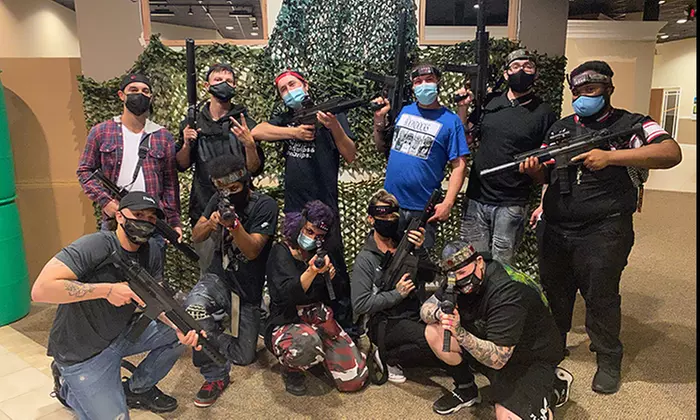 $20 for 60-Minute Laser-Tag Session for One at Bullseye Laster Tag ($25 Value) - Primary Image