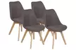 1, 2, 4 ou 6 chaises en velours "Dream" au design scandinave, livraison gratuite - Image 6