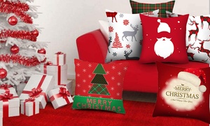 2x Christmas Design Pillowcases