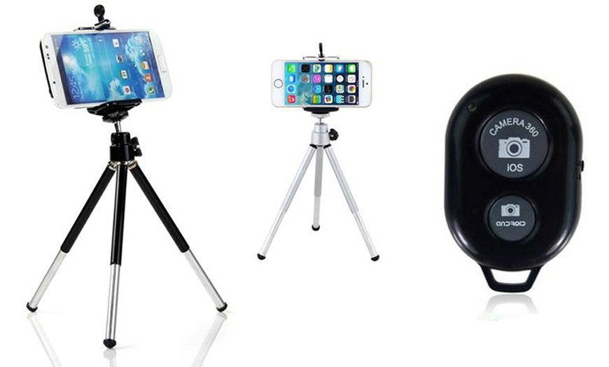 Image 3: 11-Pc Phone Camera Accessory Kit