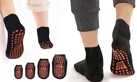 Fino a 4 paia di calze antiscivolo per adulti o bambini, disponibili in 4 taglie