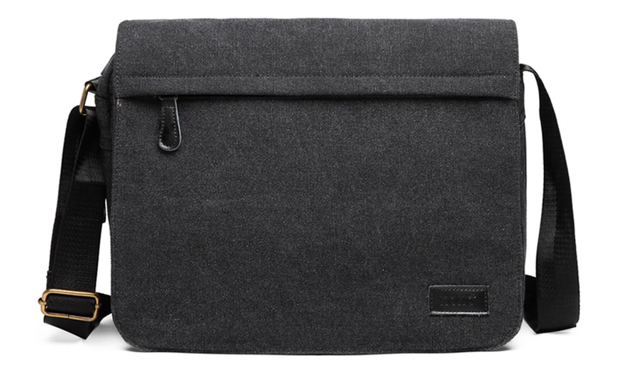 Image 2: Expand-Capacity Crossbody Bag