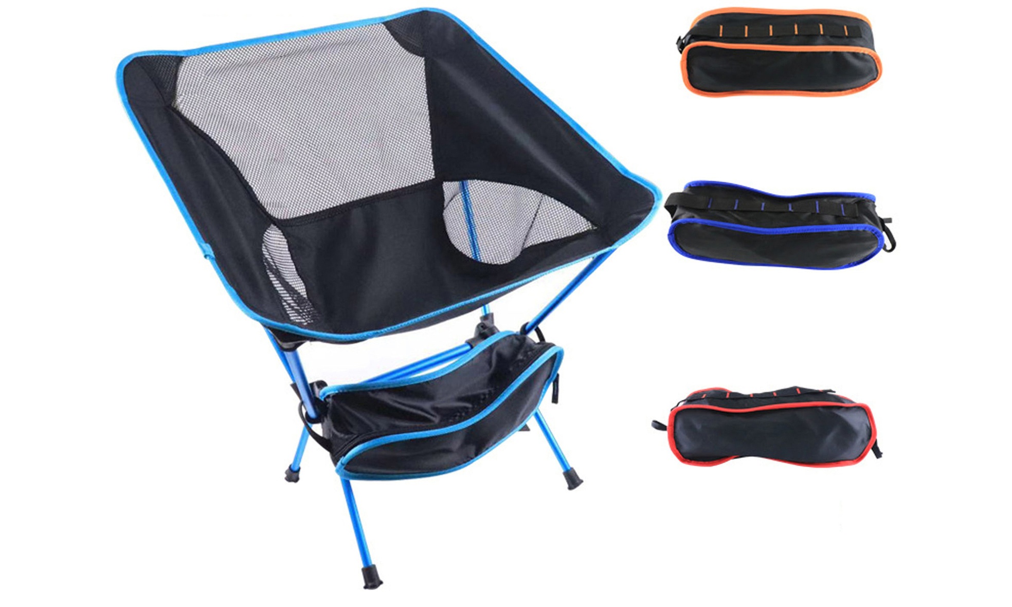 One or Two Portable Lightweight Foldable Chairs