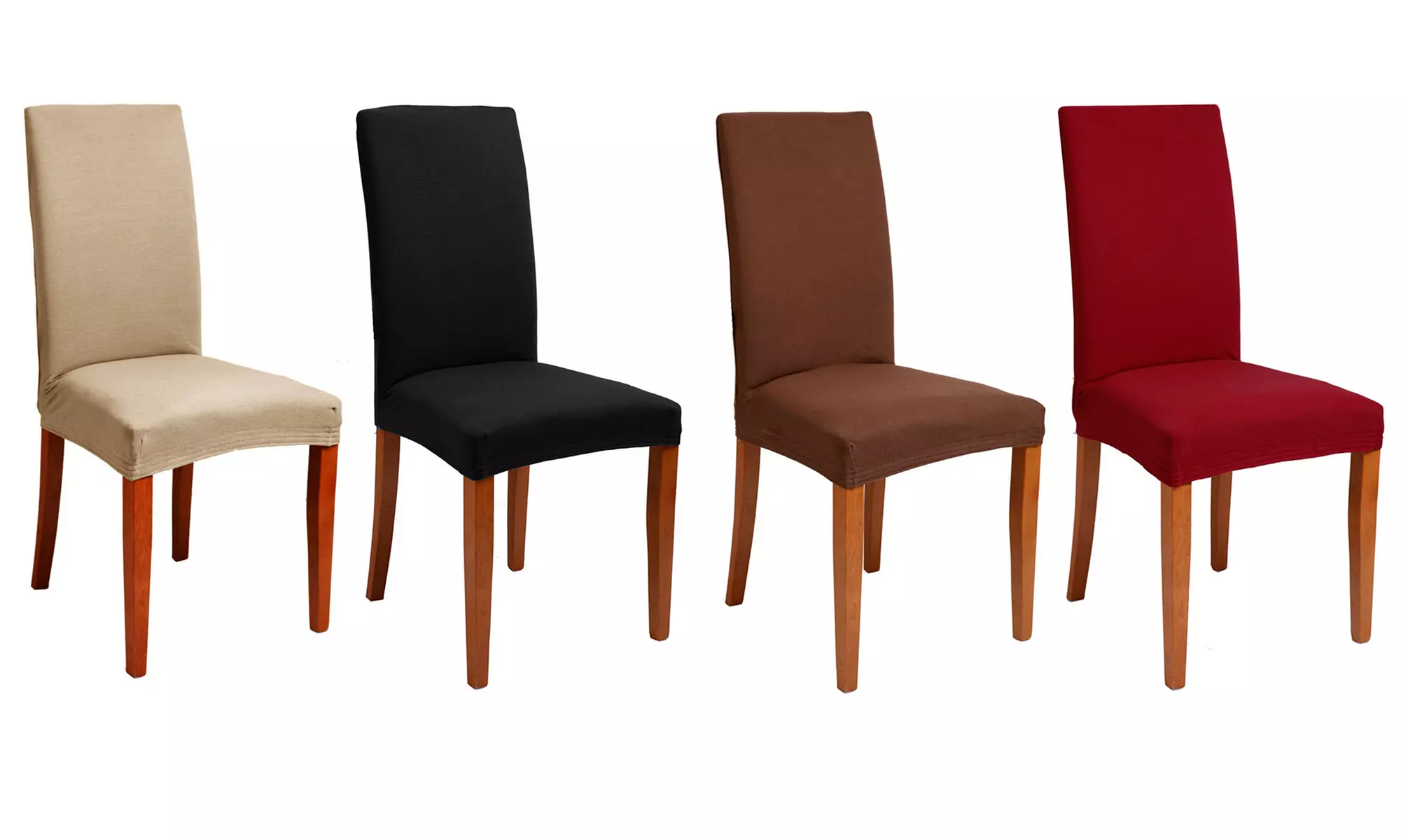 Set di 6 coprisedia elasticizzati, disponibili in vari colori - Primary Image