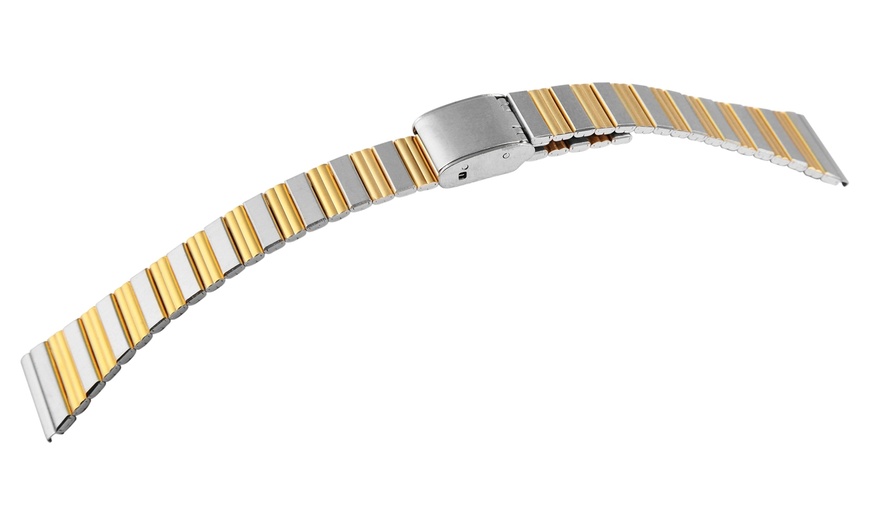 Image 6: 1x, 2x oder 3x Edelstahl-Band für Armbanduhr