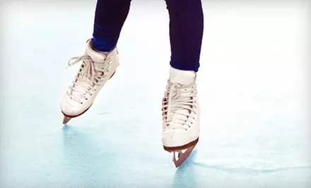 Public Skating with Skates for Two or Four, or a Four-Week Skating Course at The Rinks—Lakewood ICE (Up to Half Off) - Primary Image