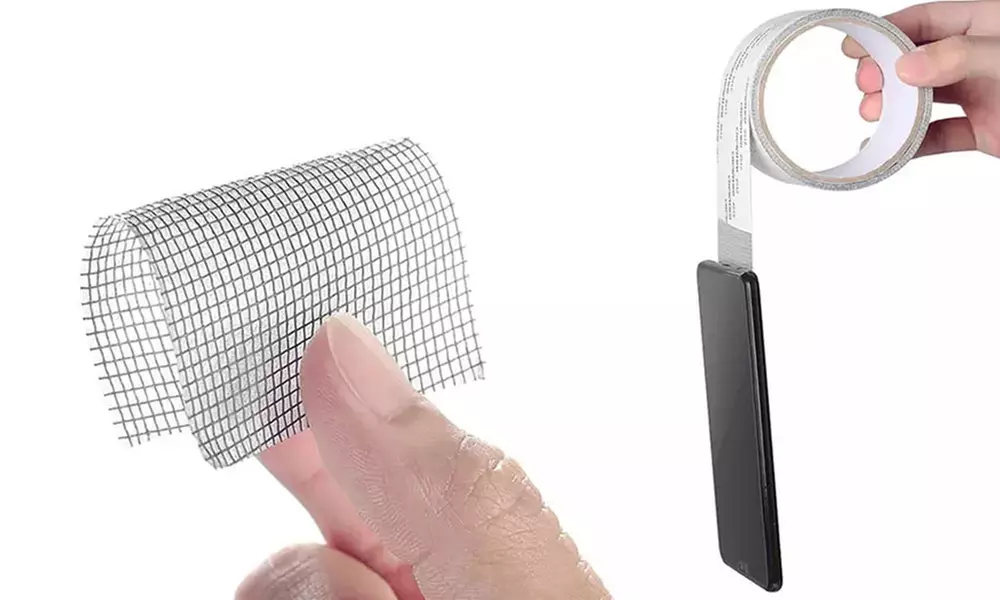 2 o 4 rotoli di nastro per la riparazione della zanzariera