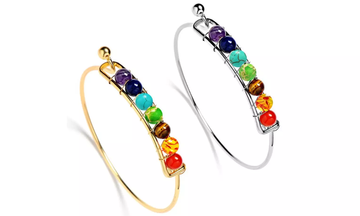 Bracelet bangle "Les 7 chakras" - Primary Image