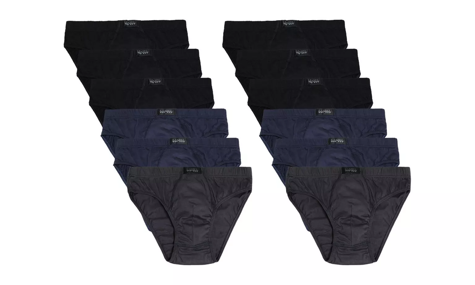 Fino a 12 slip uomo Liabel 100% cotone