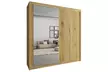 Roni Sliding Mirror Door Wardrobe - Second Medium