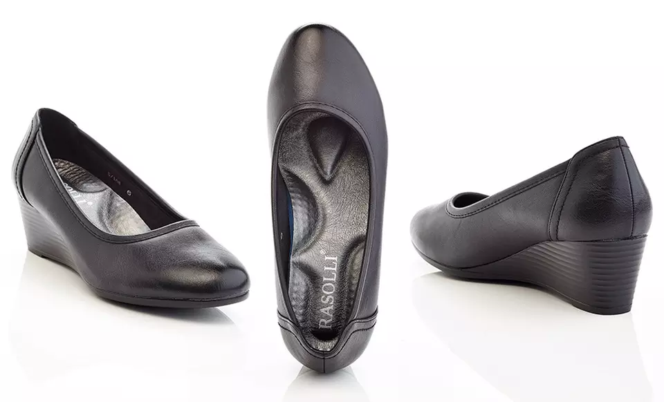 Rasolli Women's Wedge Career Shoes (Size 8) - Primary Image