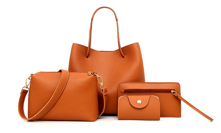 Image 2: Set of Four Matching Handbags