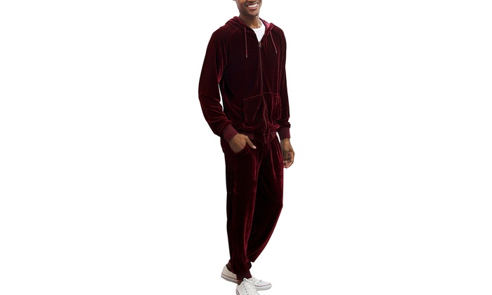 steve harvey velour tracksuit