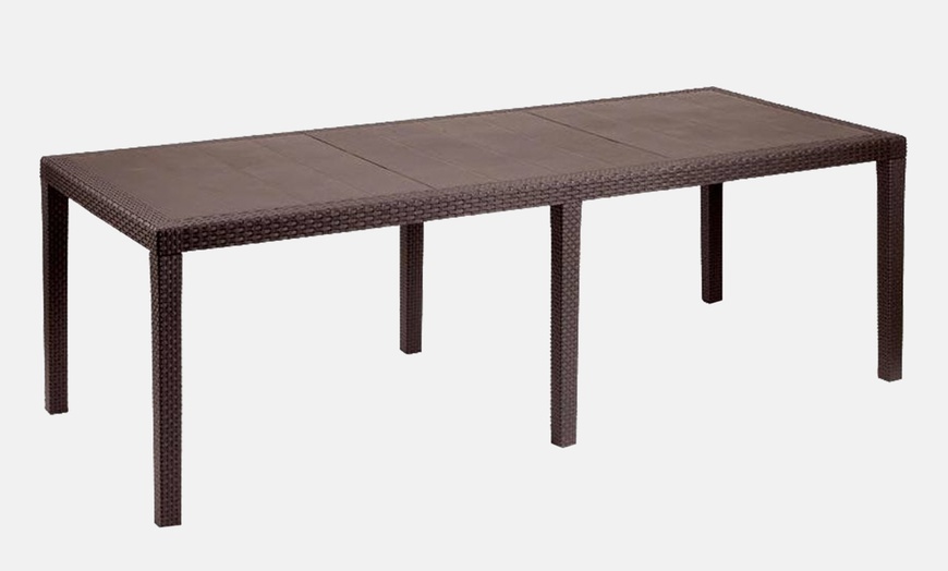 Image 15: Table d'extérieur rectangulaire extensible