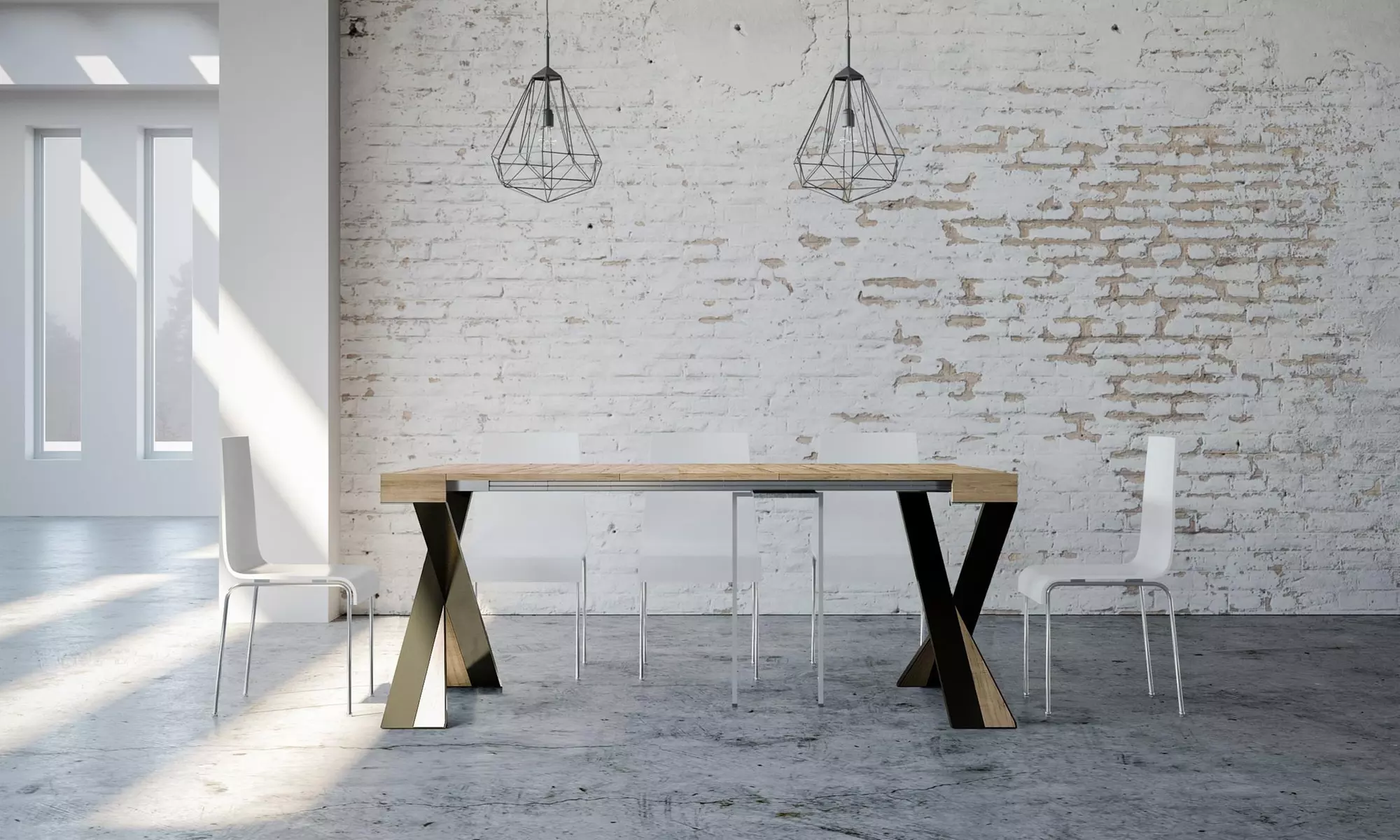 Verlengbare tafel 'Diago'