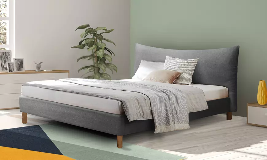 Image 1: Lit Trophée sommier inclus, matelas en option, Sampur