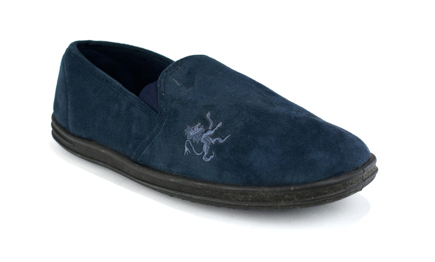 Image 9: Men's Fleece Lined Slippers