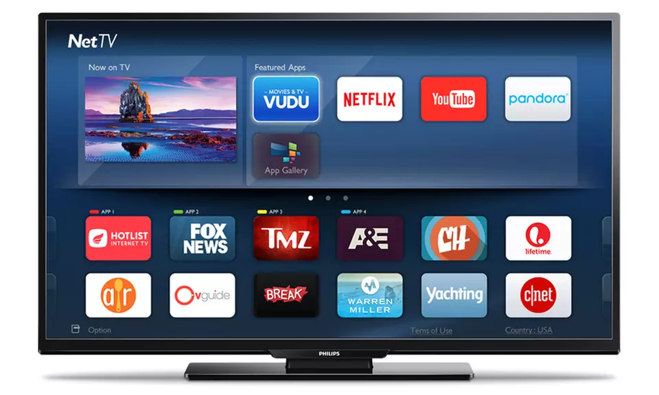 Philips 55" 4K Smart LED TV (Refurbished) - Primary Image
