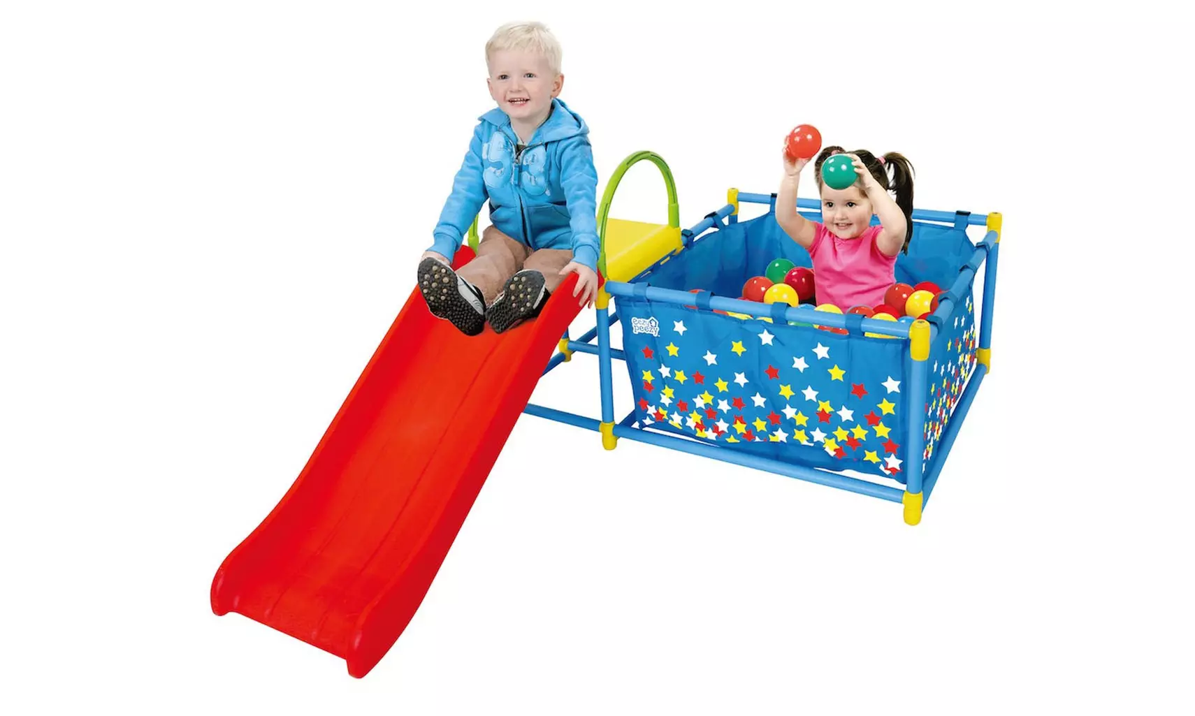 Faltbares Bällebad mit Rutsche - Primary Image