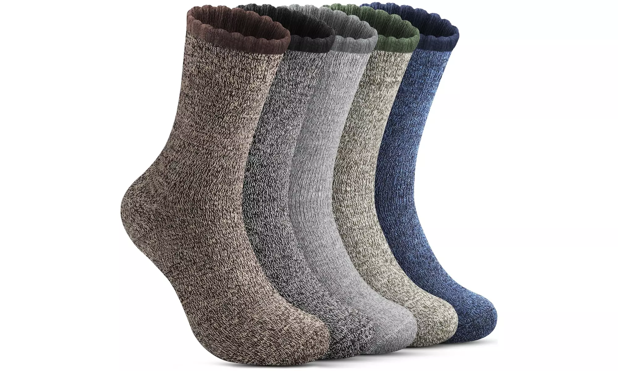 5 o 10 paia di calzini termici unisex