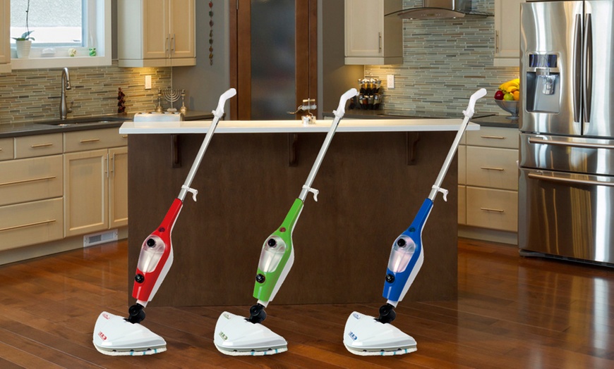 Image 1: Steam Mop with Two or Five Pads